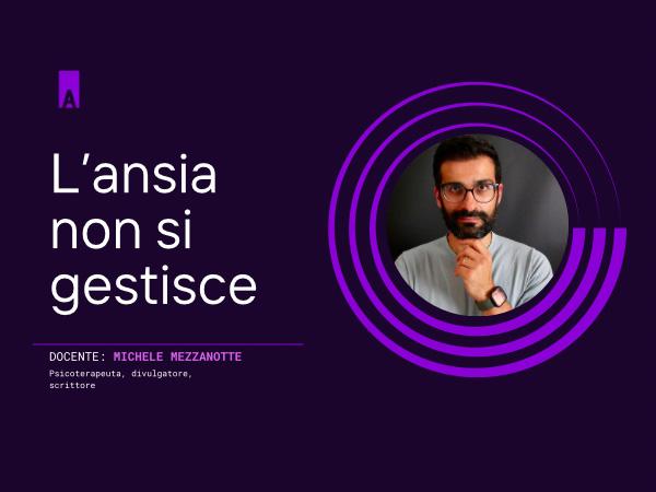 L'ansia non si gestisce